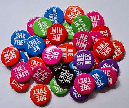 25mm - Bright Colour Pins