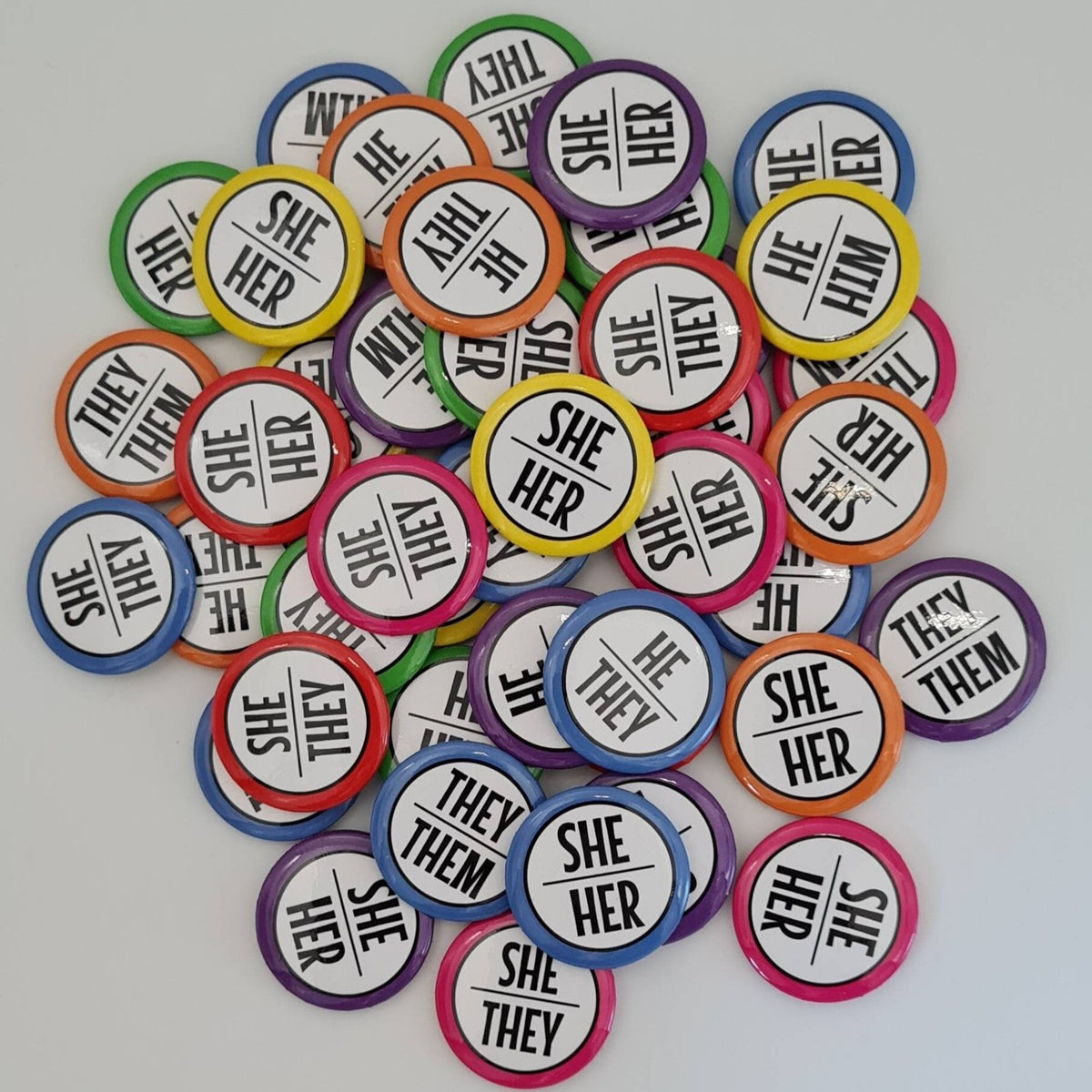 Pronoun Badge Packs