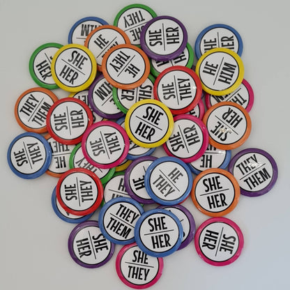 Pronoun Badge Packs