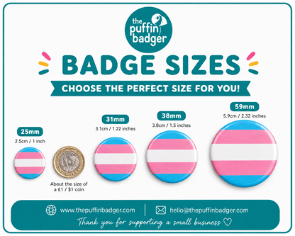 Pride Flag Badge Packs - Choose Your Flags