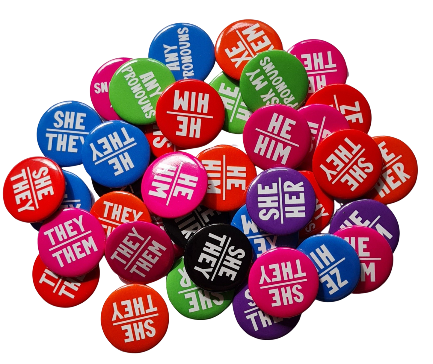 Pronoun Badge Packs