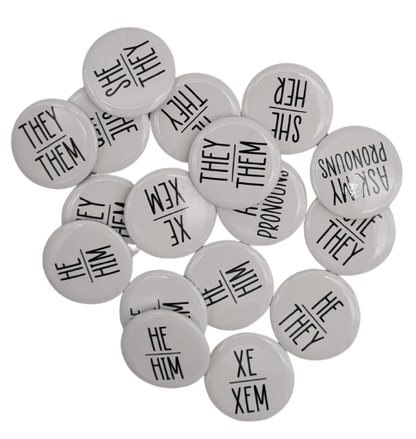 25mm - Plain Black and White